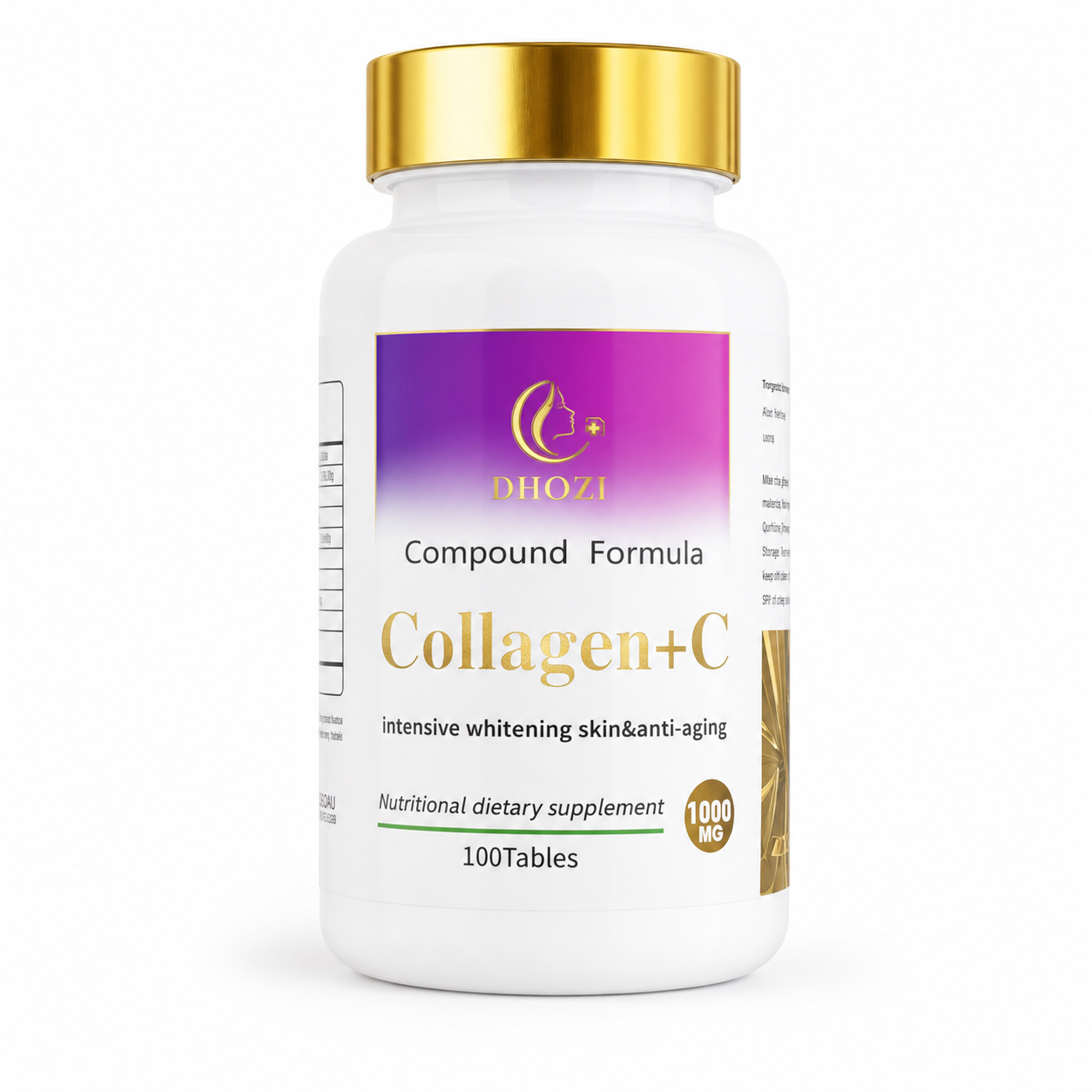 Your Daily Wellness Ritual – DHOZI Collagen + C 1000mg, 100 Tablets