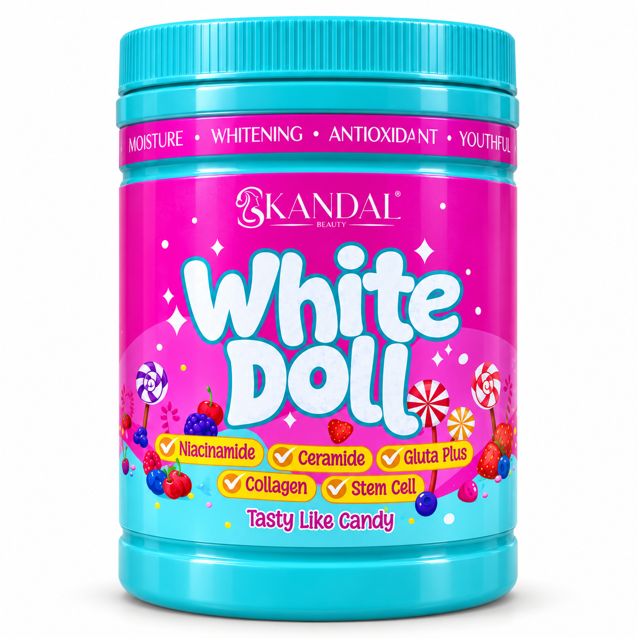 White Doll Skin Glow Supplement – Moisture, Whitening & Youthful Radiance